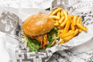 Peri Peri Grilled Burger Meal Deal